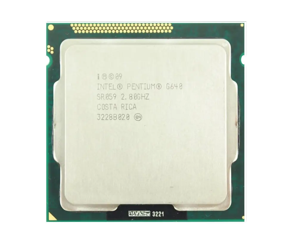 پردازنده مرکزی کامپیوتر اینتل مدل Sandy Bridge Pentium G640 بدون پک